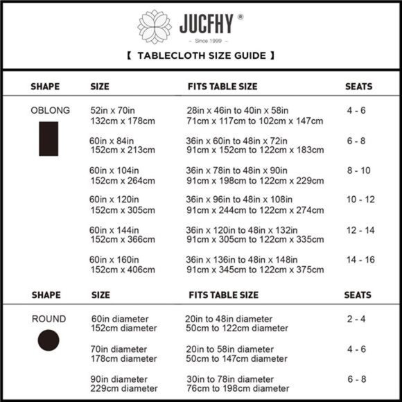 Table Cloth Wrinkle Resistant Decorative Table Cover, 52 X 70 NWT - Picture 5 of 6